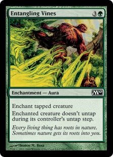 Entangling Vines (Magic 2010 Core Set) Near Mint - Nick Nack's Full Frontal Attack