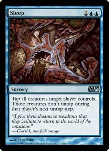 Sleep (Magic 2010 Core Set) Near Mint - Nick Nack's Full Frontal Attack