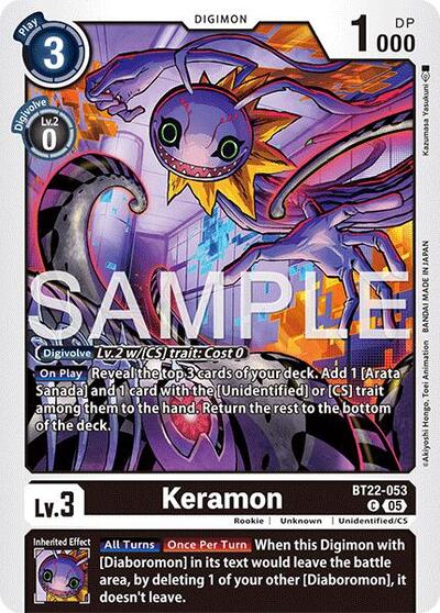Keramon (Cyber Eden) Near Mint - Nick Nack's Full Frontal Attack