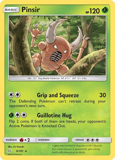 Pinsir (SM - Team Up) Near Mint