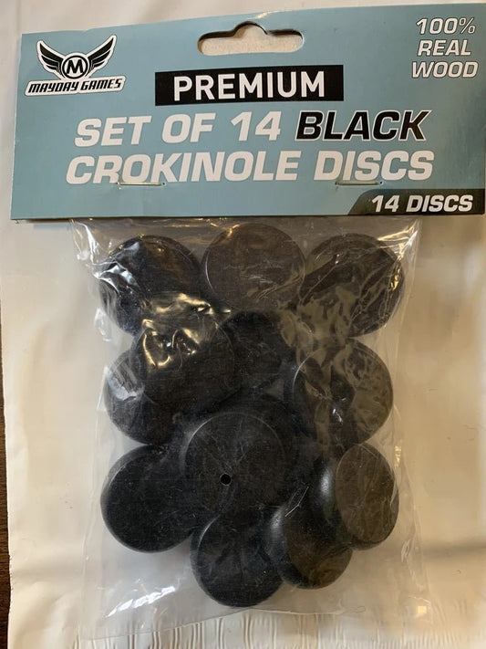 14 Crokinole Discs + 1 Peg in our Premium Version 10 Colors to Choose From! - Nick Nack's Full Frontal Attack
