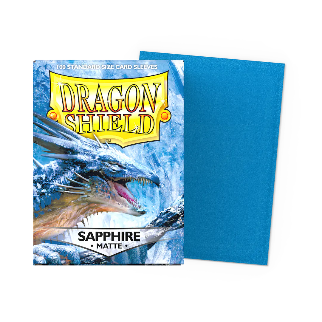 Sapphire - Matte Sleeves - Standard Size - Nick Nack's Full Frontal Attack