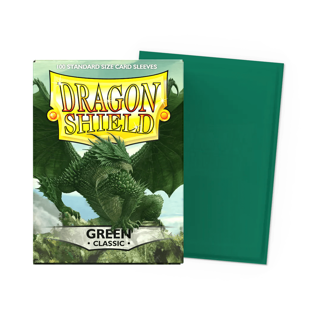 Green - Classic Sleeves - Standard Size - Nick Nack's Full Frontal Attack
