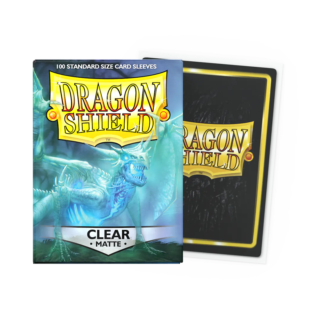 Clear - Matte Sleeves - Standard Size Clear - Matte Sleeves - Standard Size - Nick Nack's Full Frontal Attack