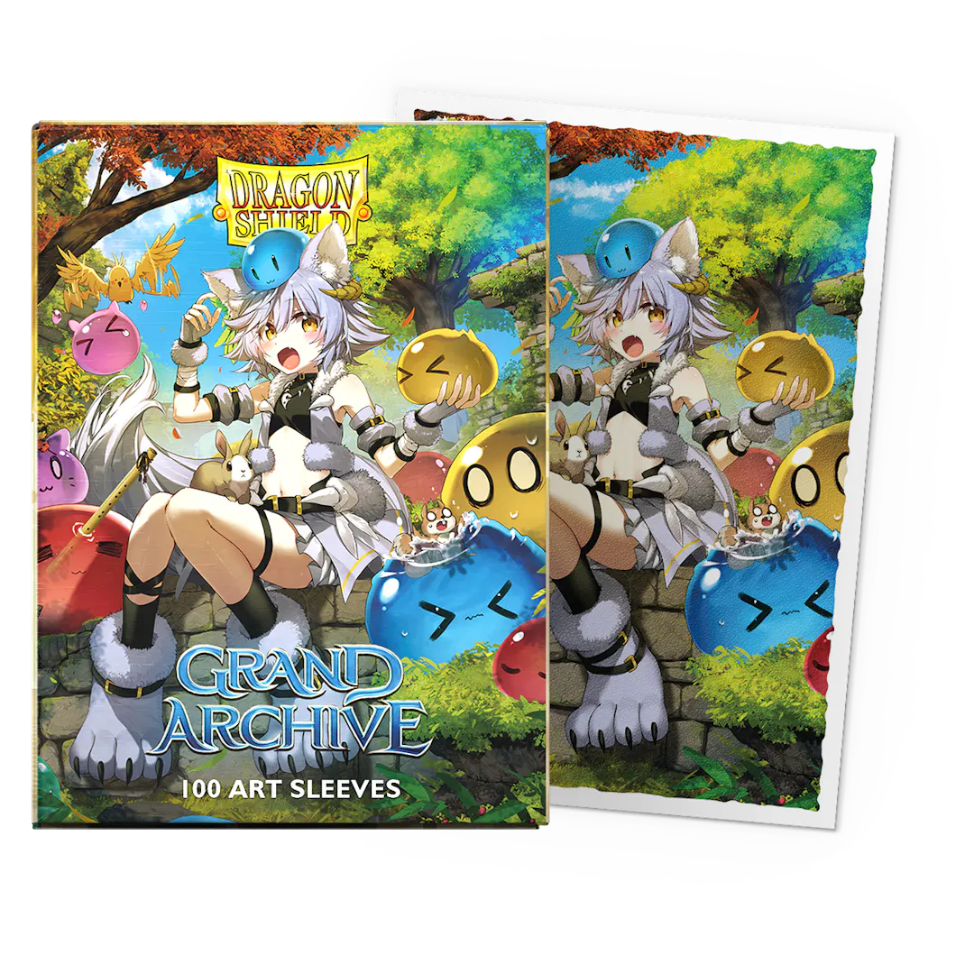 Grand Archive - Silvie, Slime Sovereign - Matte Art Sleeves - Standard Size - Nick Nack's Full Frontal Attack