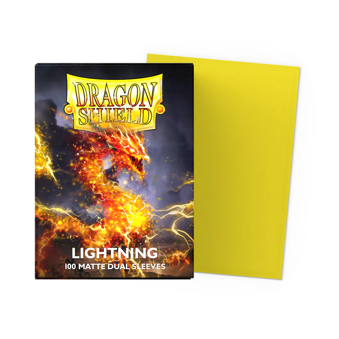 Lightning - Matte Dual Sleeves - Standard Size - Nick Nack's Full Frontal Attack