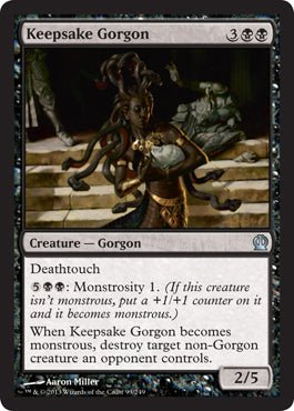 Keepsake Gorgon (Theros) Near Mint - Nick Nack's Full Frontal Attack