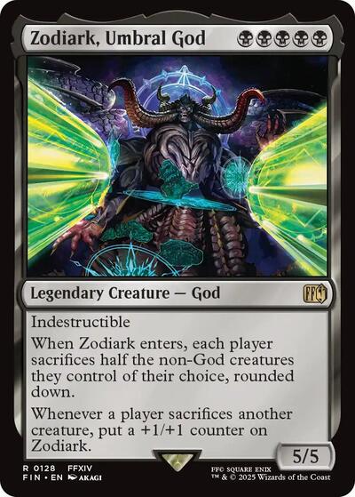 Zodiark, Umbral God (Universes Beyond: FINAL FANTASY) Near Mint - Nick Nack's Full Frontal Attack