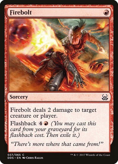 Firebolt (Duel Decks: Mind vs Might) Near Mint - Nick Nack's Full Frontal Attack