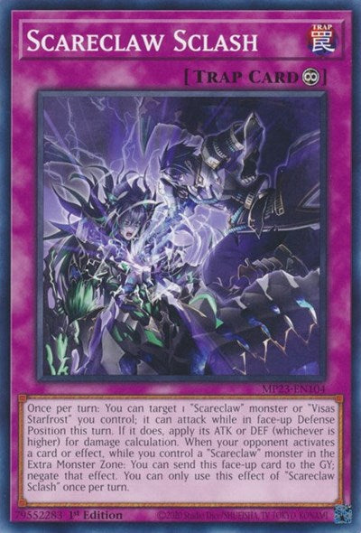 Scareclaw Sclash (25th Anniversary Tin: Dueling Heroes Mega Pack) Light Play 1st Edition