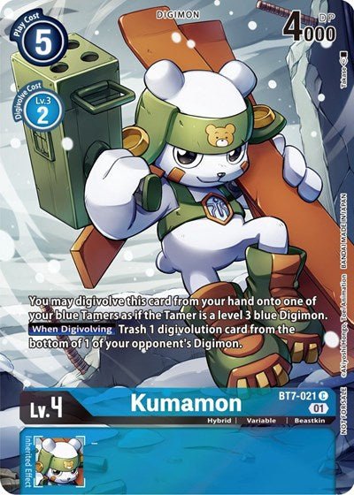 Kumamon (2nd Anniversary Frontier Card) (The Next Adventure) Near Mint Foil - Nick Nack's Full Frontal Attack