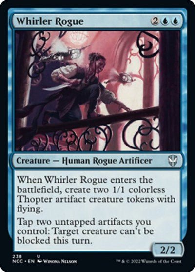 Whirler Rogue (Commander: Streets of New Capenna) Near Mint - Nick Nack's Full Frontal Attack