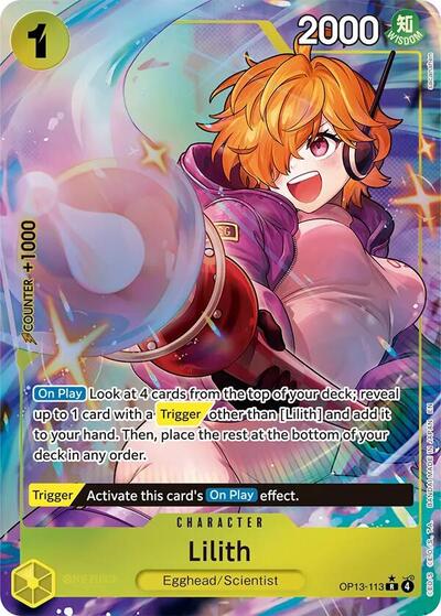 Lilith (Alternate Art) (Carrying On His Will) Near Mint Foil