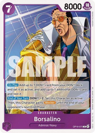 Borsalino (The Time of Battle) Near Mint Foil