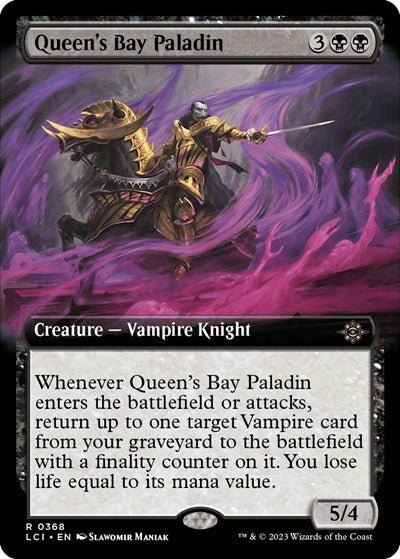 Queen's Bay Paladin (Extended Art) (The Lost Caverns of Ixalan) Near Mint - Nick Nack's Full Frontal Attack