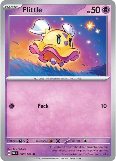Flittle (SV07: Stellar Crown) Near Mint Reverse Holofoil - Nick Nack's Full Frontal Attack
