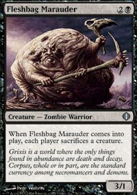 Fleshbag Marauder (Shards of Alara) Light Play - Nick Nack's Full Frontal Attack