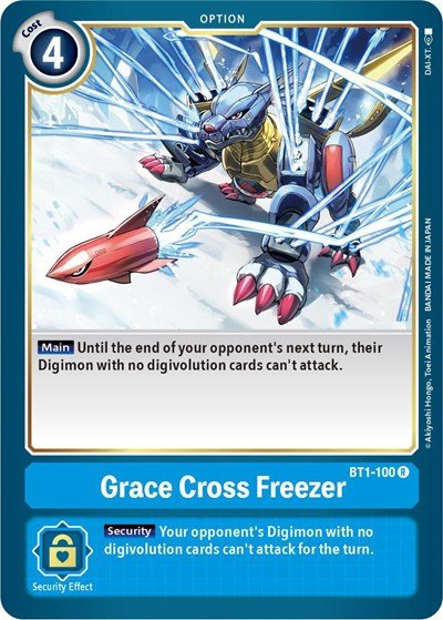 Grace Cross Freezer (Release Special Booster) Near Mint - Nick Nack's Full Frontal Attack