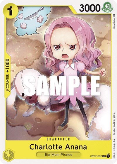 Charlotte Anana (Starter Deck 7: Big Mom Pirates) Near Mint - Nick Nack's Full Frontal Attack