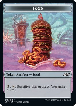 Food Token (011) (Unfinity) Near Mint - Nick Nack's Full Frontal Attack