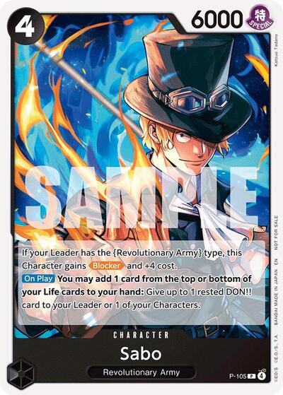 Sabo (Tournament Pack 2026 Vol. 2) (One Piece Promotion Cards) Near Mint - Nick Nack's Full Frontal Attack