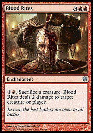 Blood Rites (Commander 2013 Edition) Near Mint - Nick Nack's Full Frontal Attack