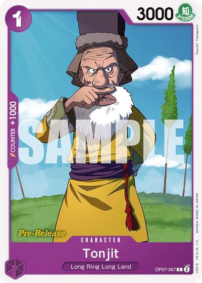 Tonjit (500 Years in the Future Pre - Release Cards) Near Mint - Nick Nack's Full Frontal Attack