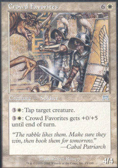 Crowd Favorites (Onslaught) Medium Play