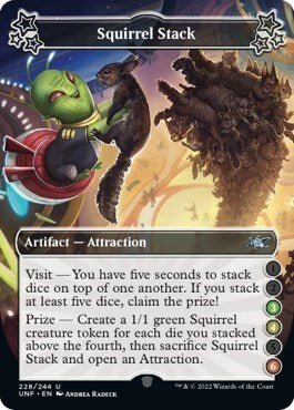 Squirrel Stack (3-4-6) (Unfinity) Near Mint - Nick Nack's Full Frontal Attack