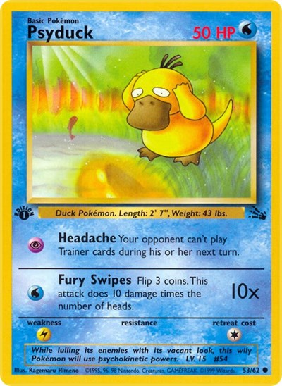 Psyduck (Fossil) Medium Play Unlimited