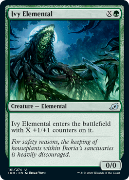 Ivy Elemental (Ikoria: Lair of Behemoths) Near Mint - Nick Nack's Full Frontal Attack