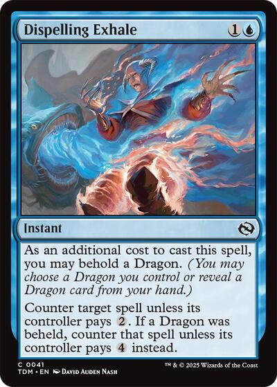 Dispelling Exhale (Tarkir: Dragonstorm) Near Mint - Nick Nack's Full Frontal Attack