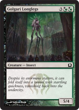 Golgari Longlegs (Return to Ravnica) Near Mint - Nick Nack's Full Frontal Attack
