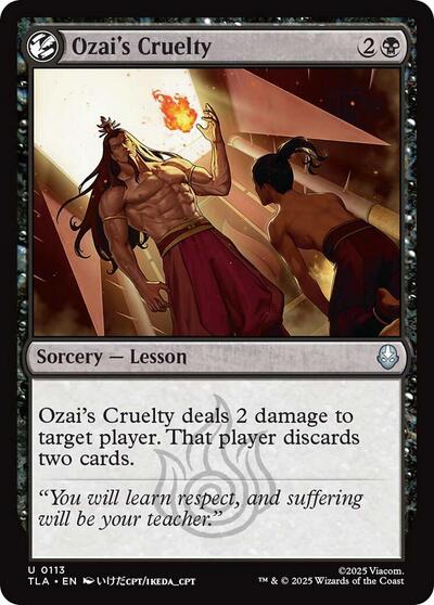 Ozai's Cruelty (Avatar: The Last Airbender) Near Mint - Nick Nack's Full Frontal Attack