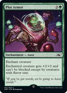 Plot Armor (Unfinity) Near Mint - Nick Nack's Full Frontal Attack