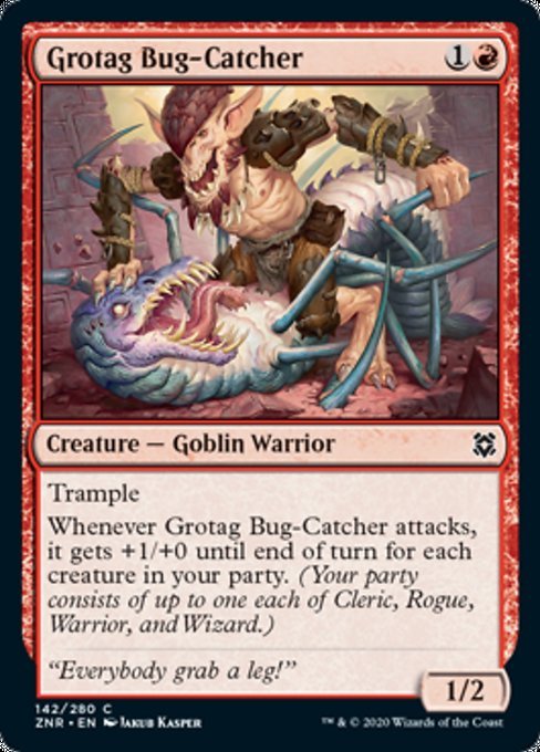 Grotag Bug - Catcher (Zendikar Rising) Near Mint - Nick Nack's Full Frontal Attack