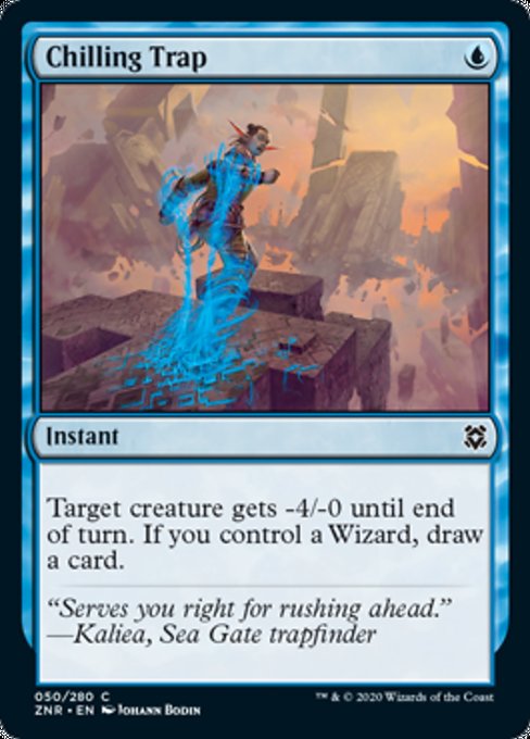 Chilling Trap (Zendikar Rising) Near Mint