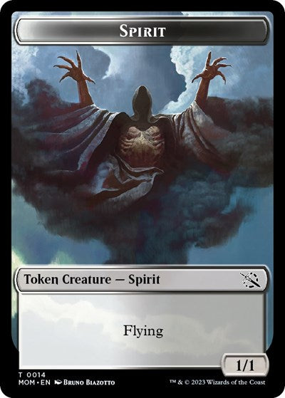 Spirit Token (0014) (March of the Machine) Near Mint