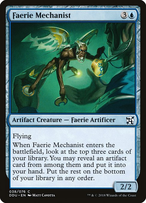 Faerie Mechanist (Duel Decks: Elves vs Inventors) Near Mint