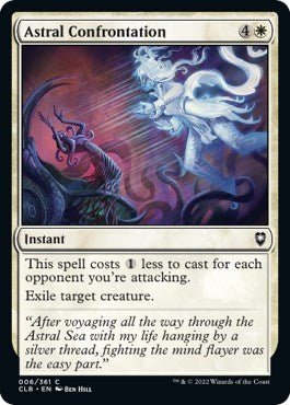 Astral Confrontation (Commander Legends: Battle for Baldur's Gate) Near Mint - Nick Nack's Full Frontal Attack
