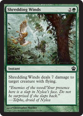 Shredding Winds (Theros) Near Mint - Nick Nack's Full Frontal Attack