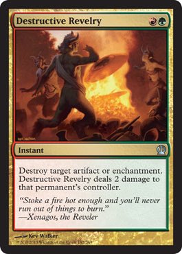 Destructive Revelry (Theros) Near Mint - Nick Nack's Full Frontal Attack