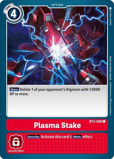 Plasma Stake (Release Special Booster) Near Mint - Nick Nack's Full Frontal Attack