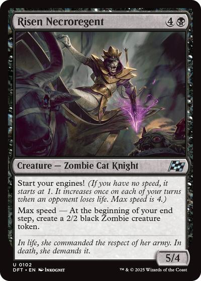 Risen Necroregent (Aetherdrift) Near Mint