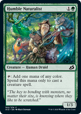 Humble Naturalist (Ikoria: Lair of Behemoths) Near Mint - Nick Nack's Full Frontal Attack