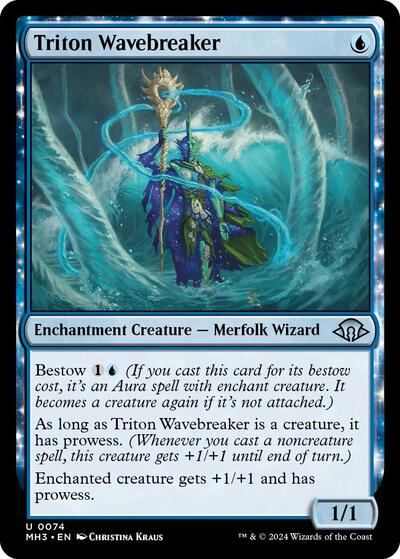 Triton Wavebreaker (Modern Horizons 3) Near Mint - Nick Nack's Full Frontal Attack