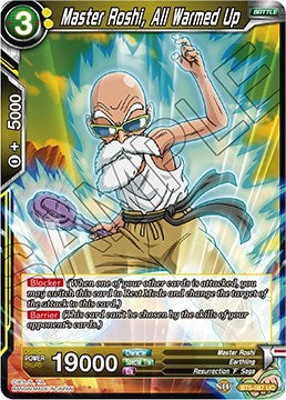 Master Roshi, All Warmed Up (Miraculous Revival) Near Mint