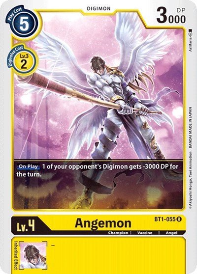 Angemon BT1-055 (Release Special Booster) Near Mint - Nick Nack's Full Frontal Attack