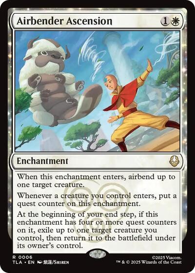 Airbender Ascension (Avatar: The Last Airbender) Near Mint Foil
