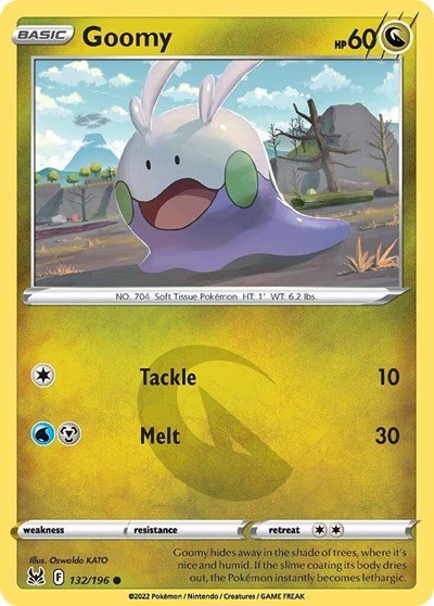 Goomy (SWSH11: Lost Origin) Near Mint - Nick Nack's Full Frontal Attack